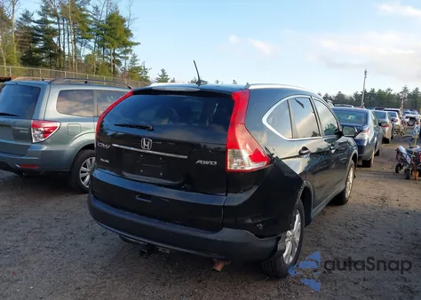 2013 Honda Cr-V Ex-L from USA, damaged, VIN 5J6RM4H75DL057636